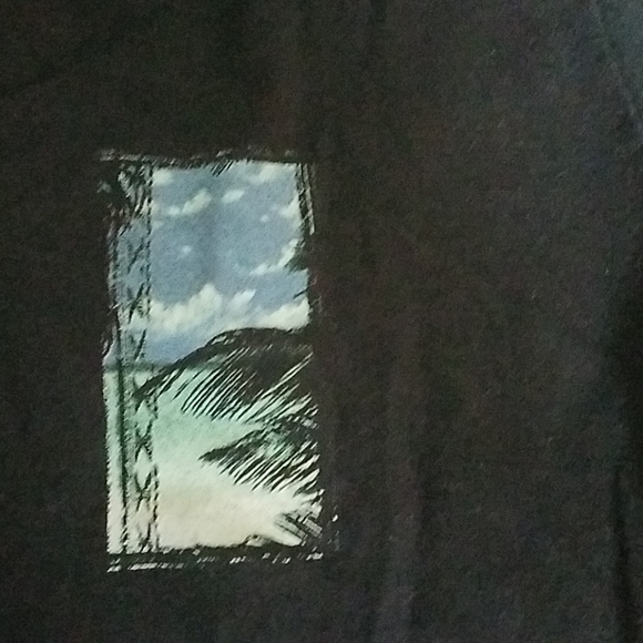 Mens medium van heusen navy blue blue tshirt tee - Picture 3 of 4